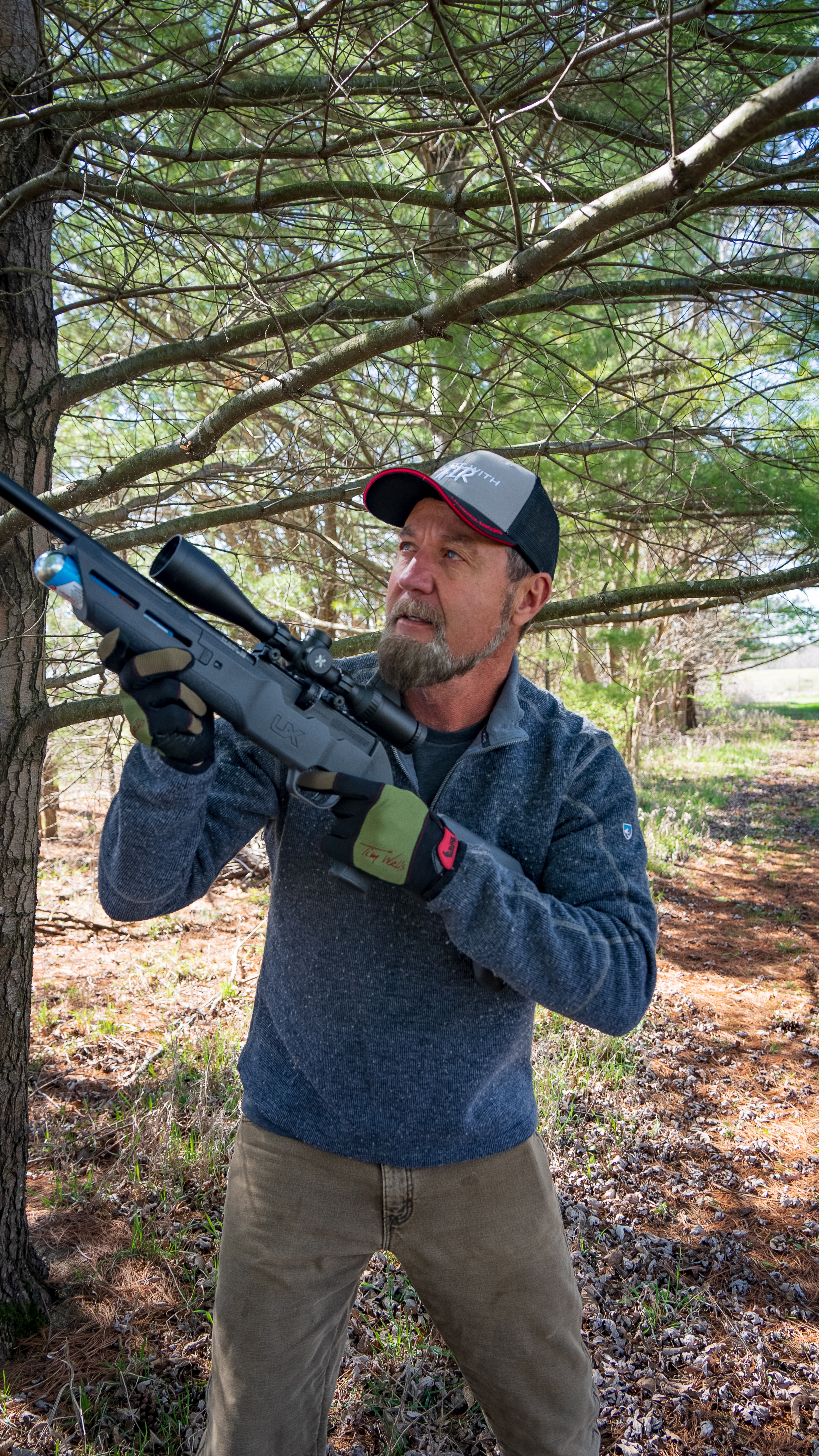Tim Wells with the Umarex Komplete Squirrel Hunting